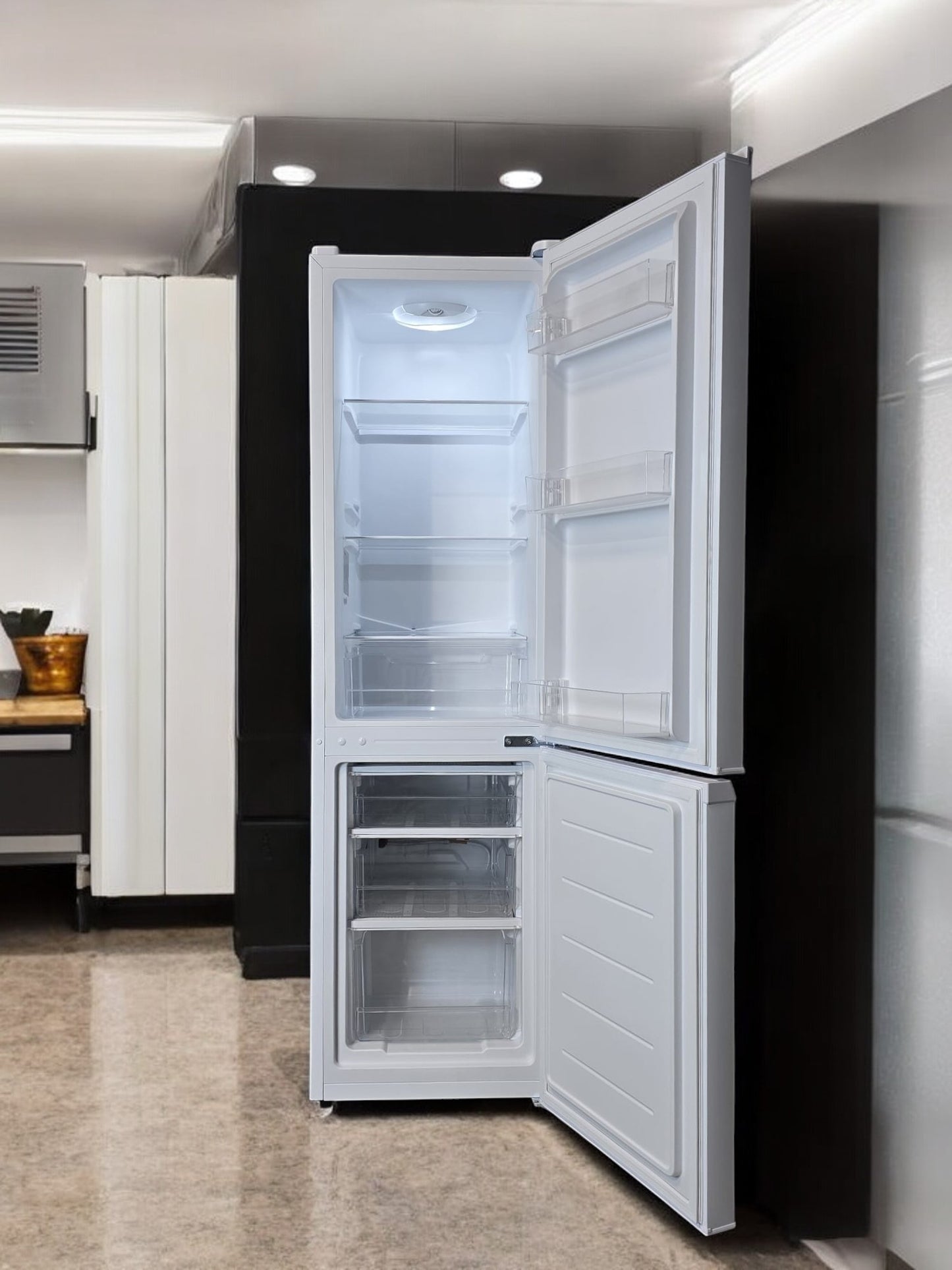 Frigorífico Combi Elecsan CO1545W - Blanco, A++/E
