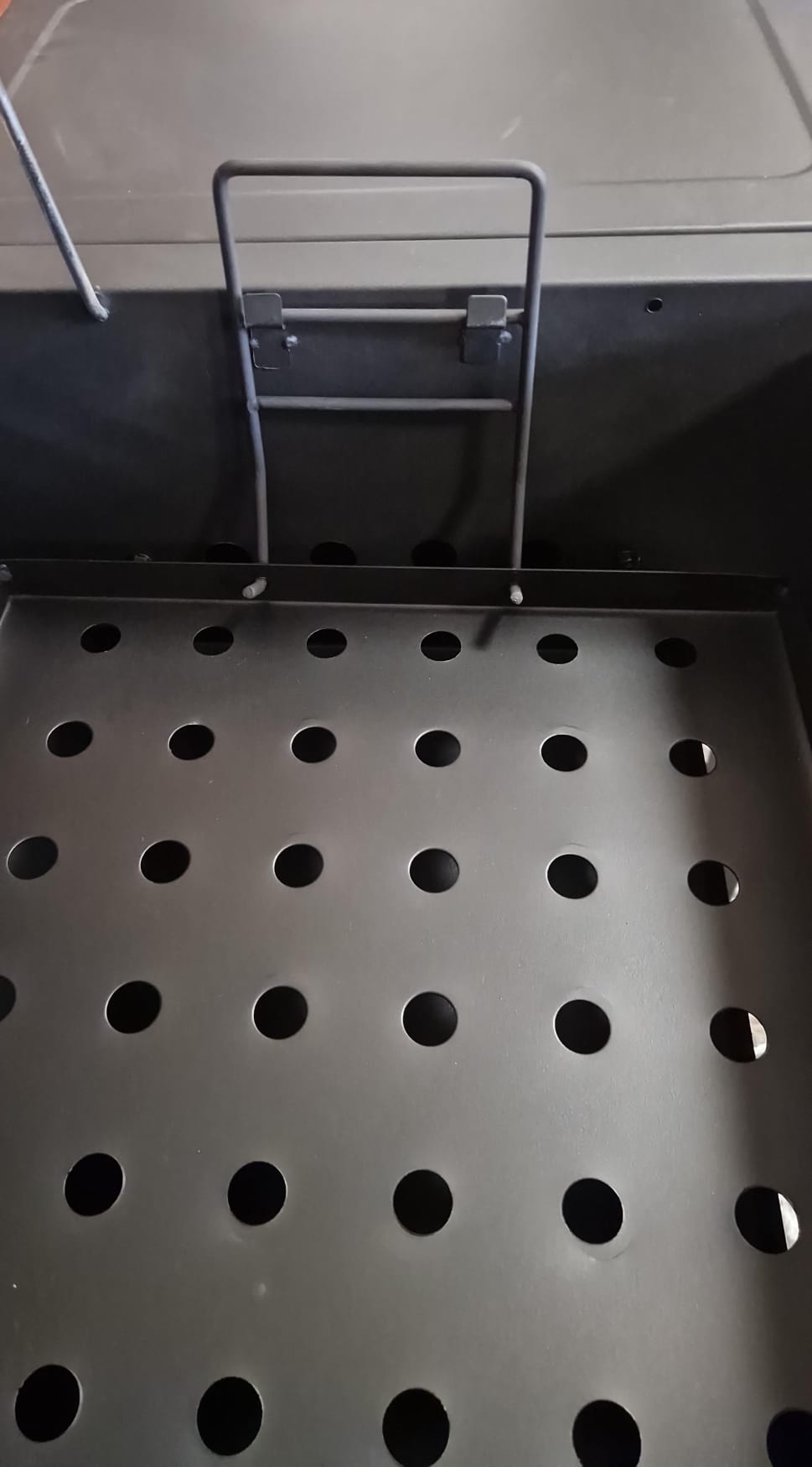 Barbacoa ELECSAN BQ112 de carbón con tapa, parrilla de carbón XXL con ruedas y termómetro y dos estantes, barbacoa grande de carbón para camping y jardín