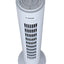 Ventilador De Torre Elecsan Oscilante De 73 Cm De Altura, Color Blanco , 3 Velocidades Y 40W De Potencia ( Bajo Consumo )