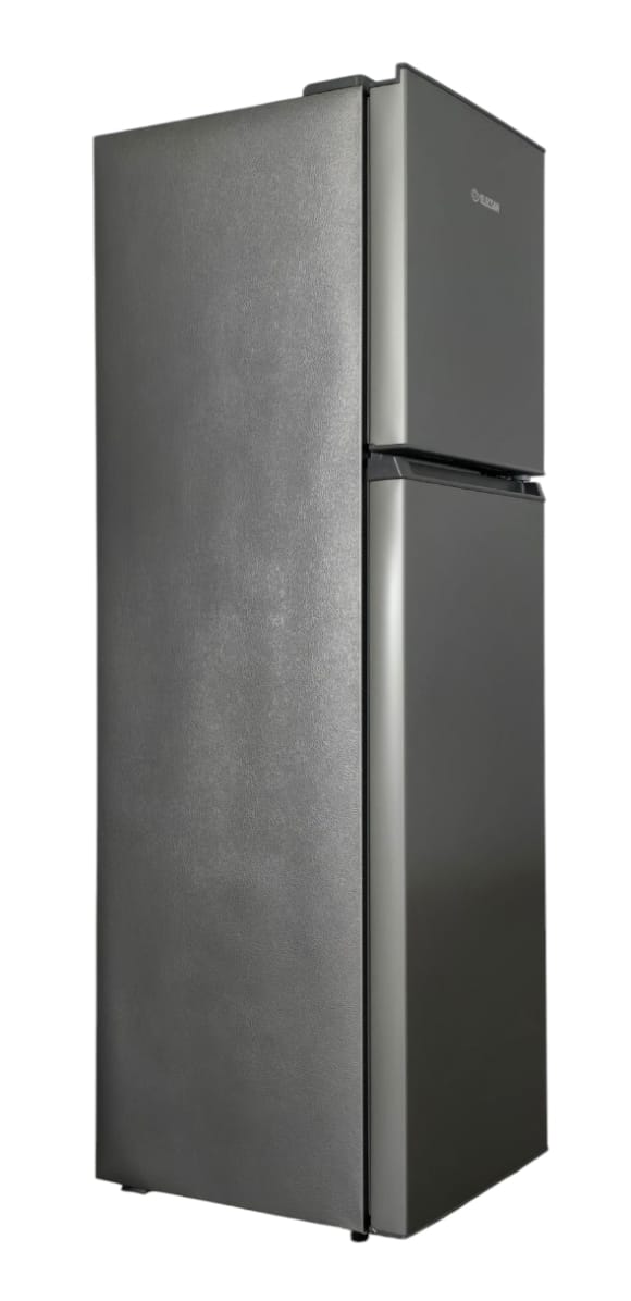 Frigorífico 2 Puertas Elecsan F2P15647S, Color Gris Grafito, Eficiencia A++/E (Bajo Consumo) , Puertas Reversibles, Medida 148Cm (Alto) X 44,5Cm (Ancho) X 49,6Cm (Fondo)