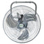 Pack De 2 Ventiladores Industriales 3 En 1 Elecsan, 50Cm - 18 Pulgadas, Aspas De Aluminio , 3 Velocidades, Oscilante, Acero Inoxidable,  Bajo Consumo