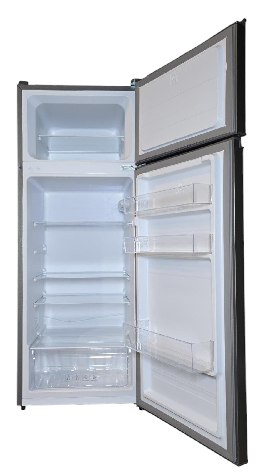 Frigorifico Elecsan Dos Puertas F2P1445SC-E (210 Litros, Alto 143,5 Cm, Luz Interior Led, 3 Balcones, Termostato Regulable, Cajón de verduras) , A++ = E