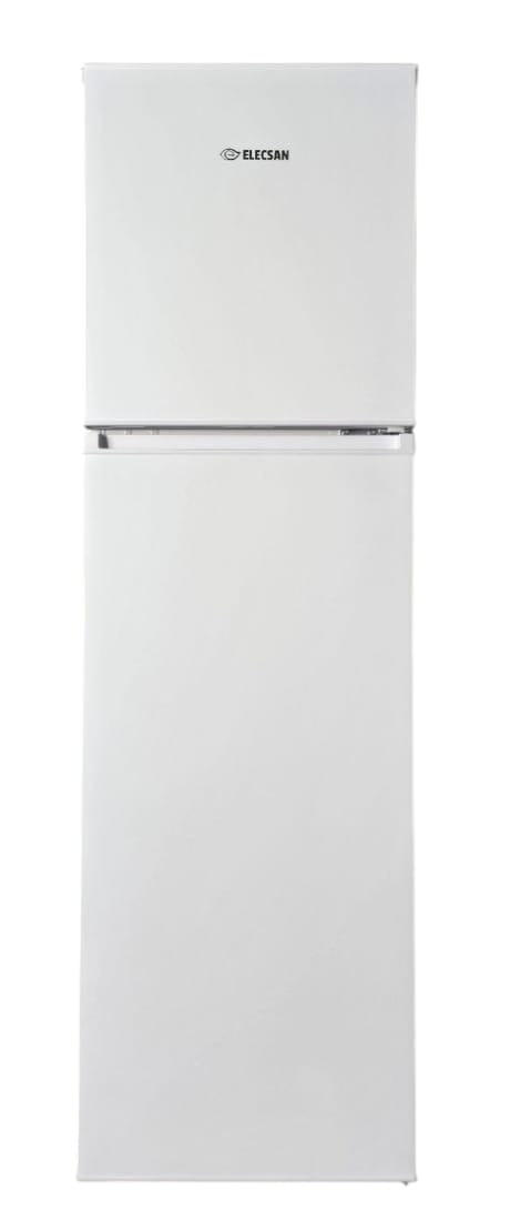 Frigorífico 2 Puertas Elecsan F2P15647W, Color Blanco, Eficiencia A++/E (Bajo Consumo) , Puertas Reversibles, Medida 148Cm (Alto) X 44,5Cm (Ancho) X 49,6Cm (Fondo)