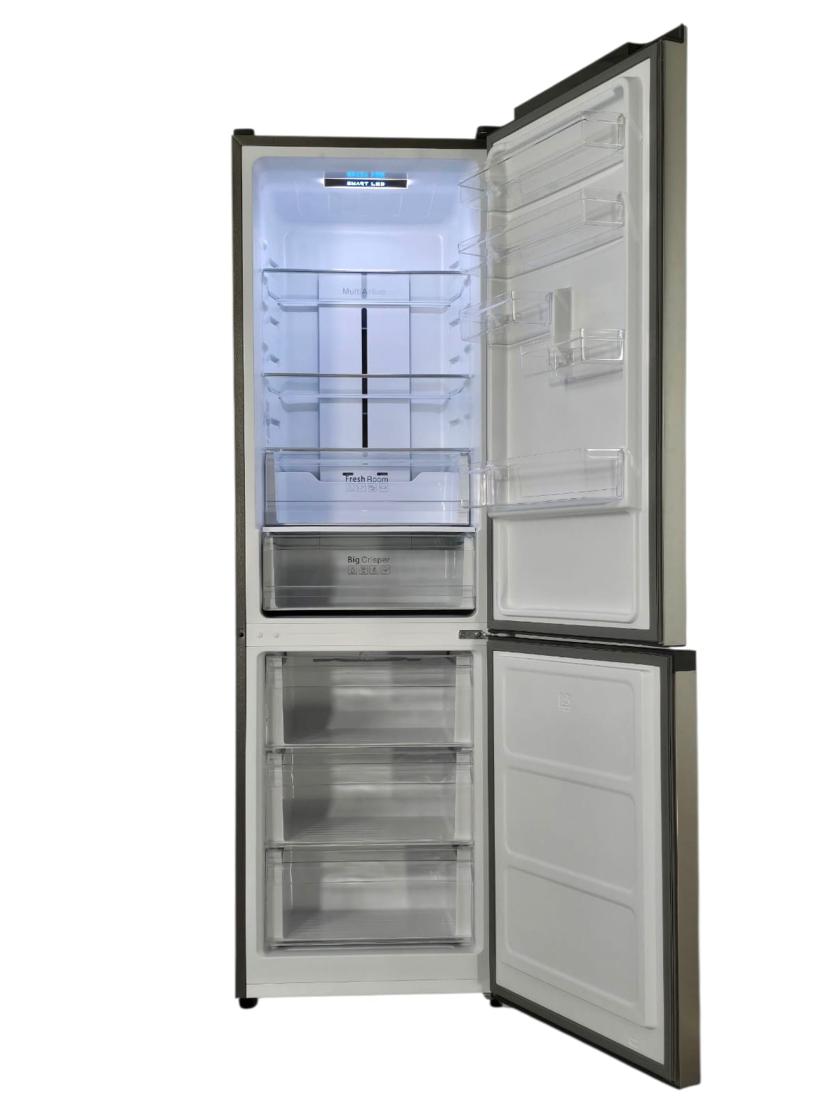 ELECSAN FRIGORÍFICO COMBI , COLOR Blanco, A++/ E, Altura 1,95cm , Ancho 60cm, fondo 65cm Luz LED, TOTAL NO FROST MOTOR INVERTER